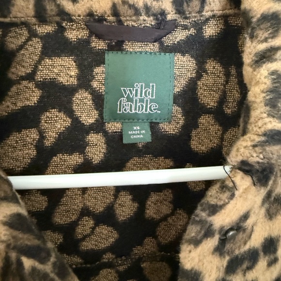 Wild Fable Animal Print Jacket - Picture 4 of 4